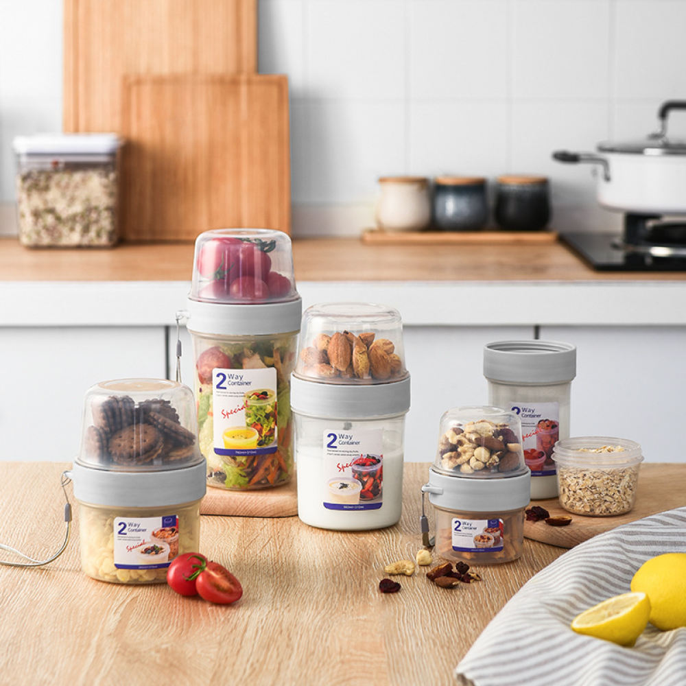 Portable Double Layer Food Con - огляд і ціна Baby Food Jars With Lids