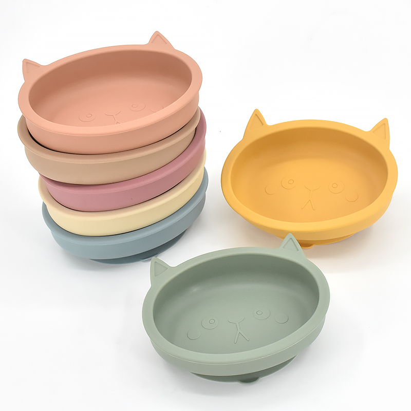 Baby Silicone Feeding Plate Si - огляд і ціна Baby Food Jars With Lids