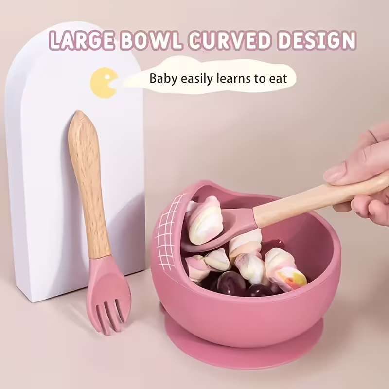 9pcs Silicone Baby Feeding Set - огляд і ціна Baby Food Menu